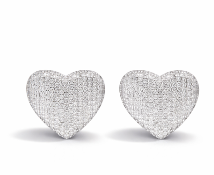 Heart Stud Earrings