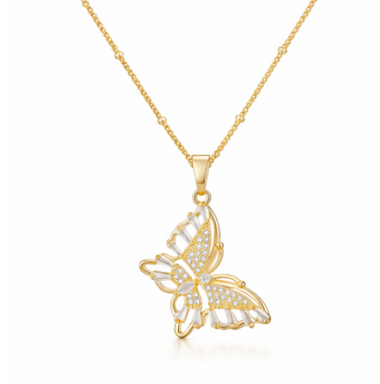 Dainty Butterfly Necklace